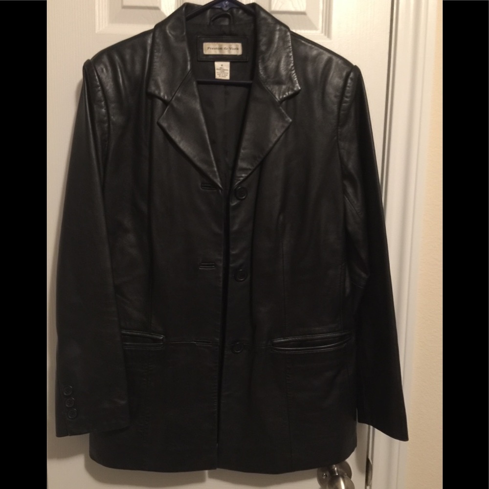 Leather jacket